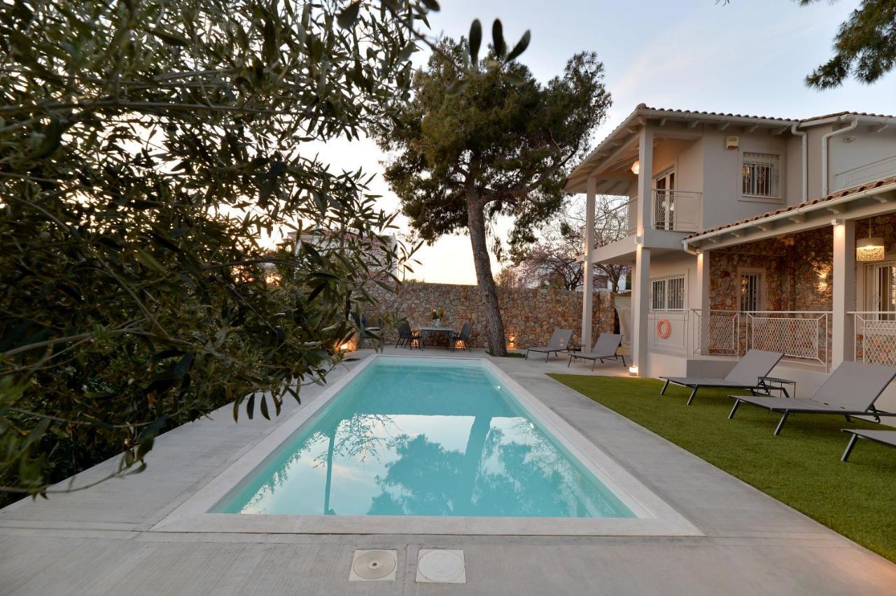 Lagonisi Luxurious Residence Ruby'S Pool Villa Luaran gambar