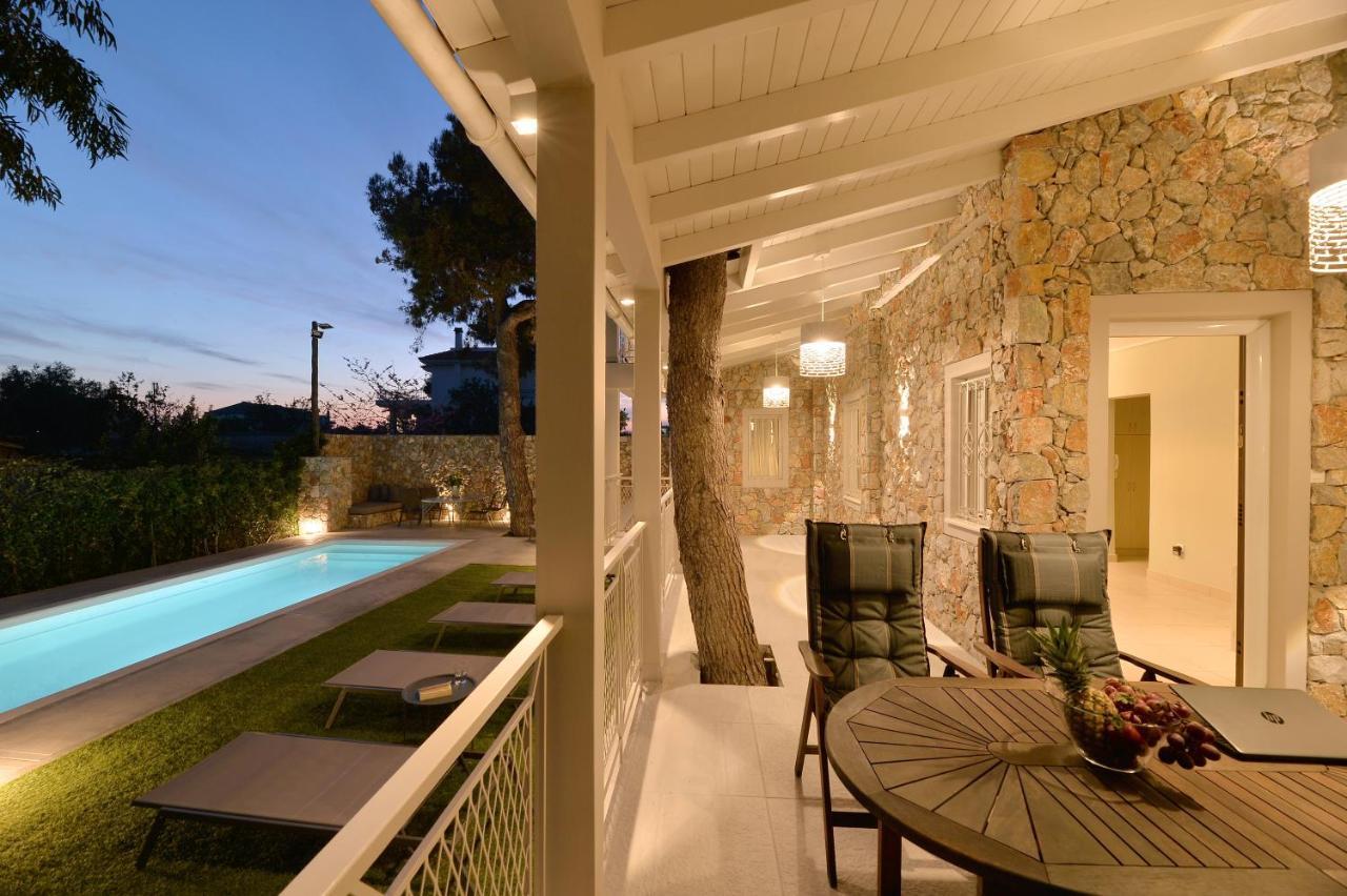 Lagonisi Luxurious Residence Ruby'S Pool Villa Luaran gambar